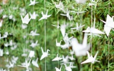 1000 gru e 1 desiderio, la tradizione  giapponese senbazuru arriva al basecamp con il laboratorio di origami